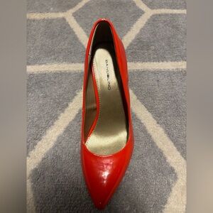 Women's Orange Pump Heels